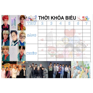 Thời khóa biểu BTS