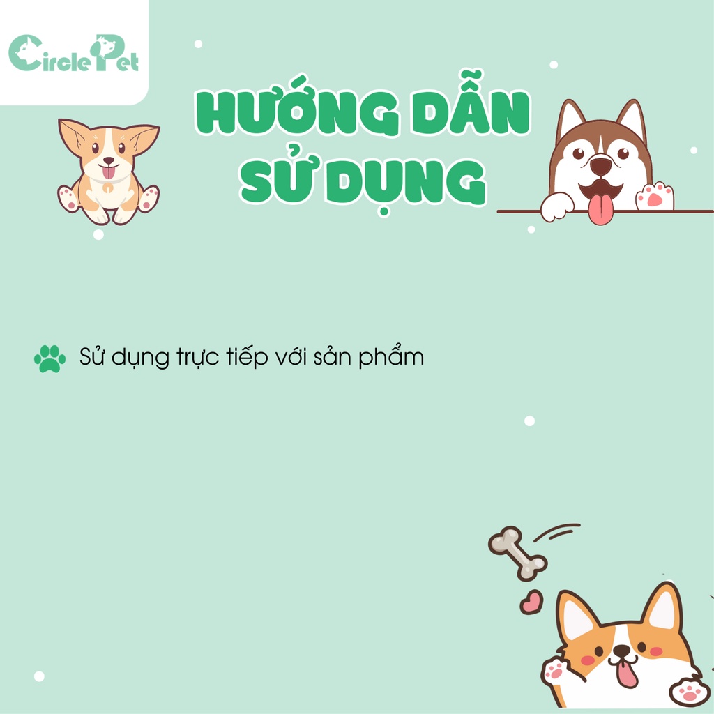 Bát Ăn Cho Thú Cưng Hình Tròn Chất Liệu Nhựa Nguyên Sinh Cao Cấp PIAN PIAN Nhiều Kích Cỡ - Circle Pet