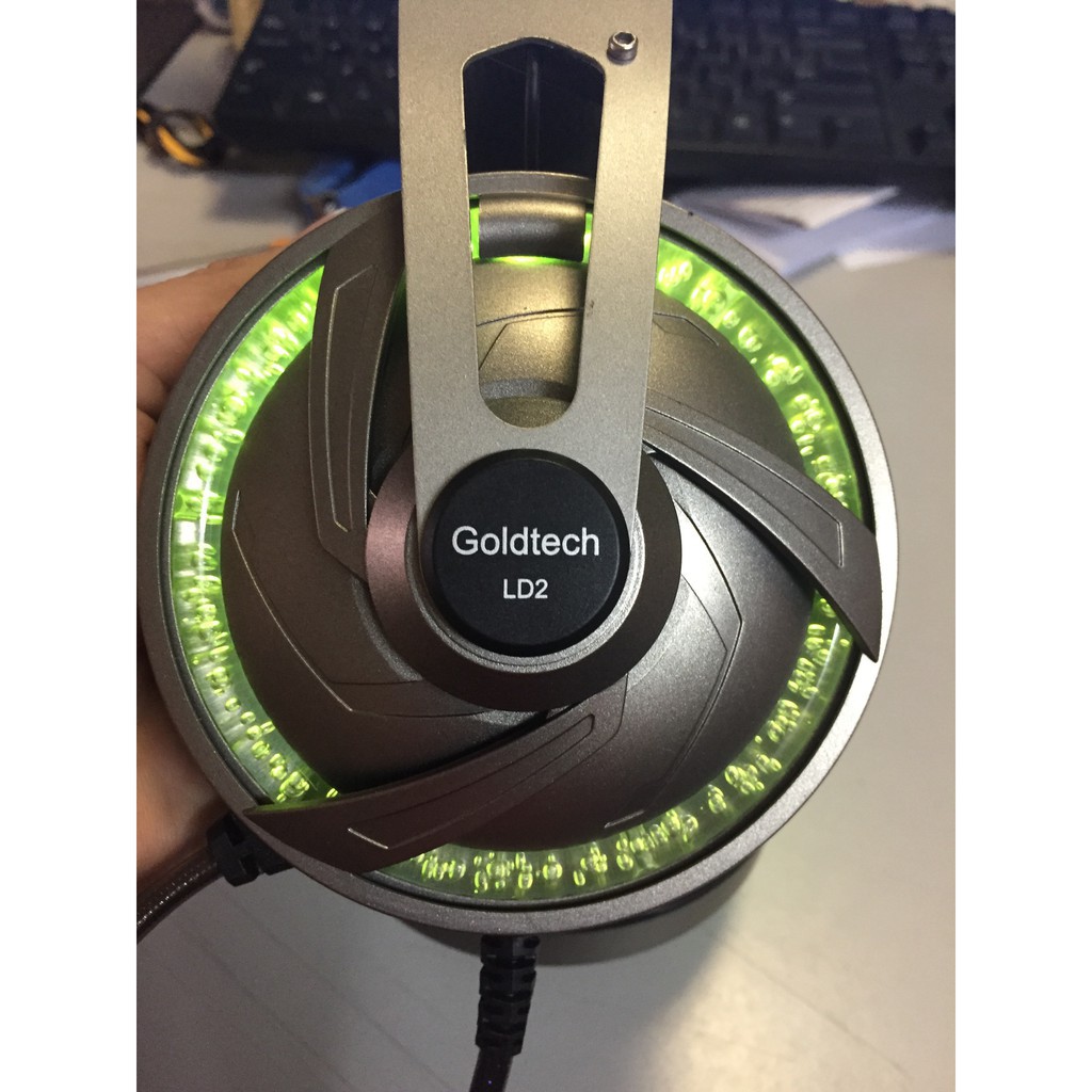 [siêu rẻ] Tai nghe game thủ Goldtech LD02 có rung cảm ứng, led RGB đổi màu [shop yêu thích]