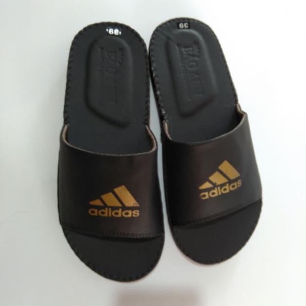 Dép da thật nam mẫu mới in logo siêu hót hàng thương hiệu Bảo Anh Cao cấp 2020 new :