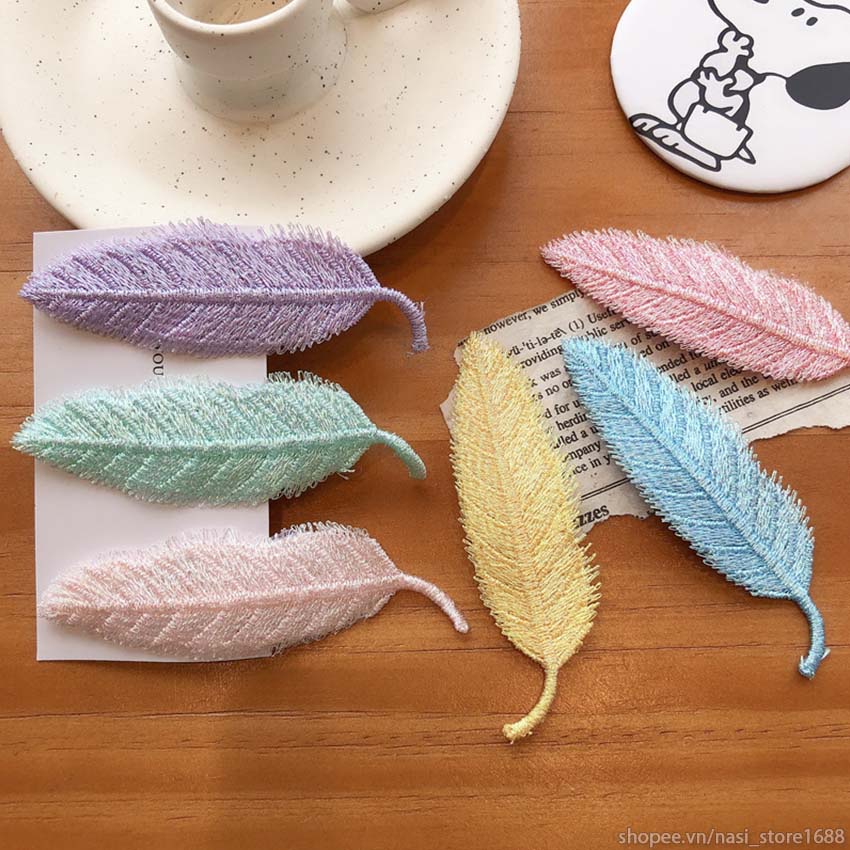 Kẹp tóc mái hình lá xinh xắn dễ thương - kẹp tóc nữ hàn quốc - NASI Store