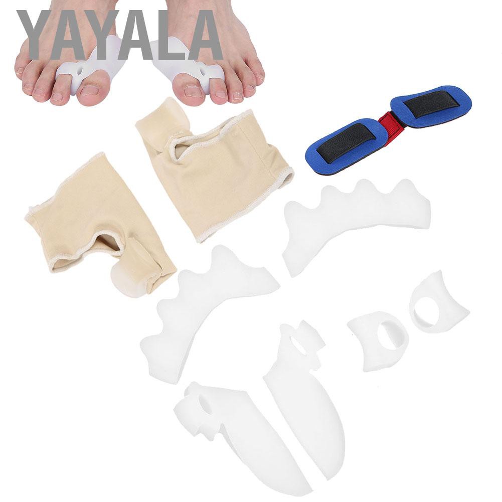 (Hàng Mới Về) Đai Silicone Chỉnh Hình Ngón Chân Cái Bị Vẹo Ngón Chân Cái | BigBuy360 - bigbuy360.vn
