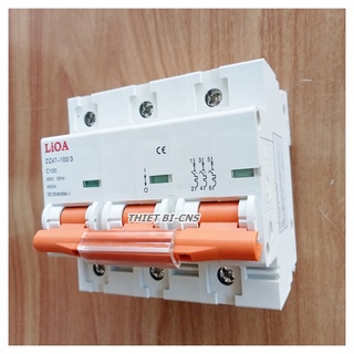 Aptomat Tự động LiOA 3P 40A - 100A Dòng Cắt 4.5kA - Chính hãng