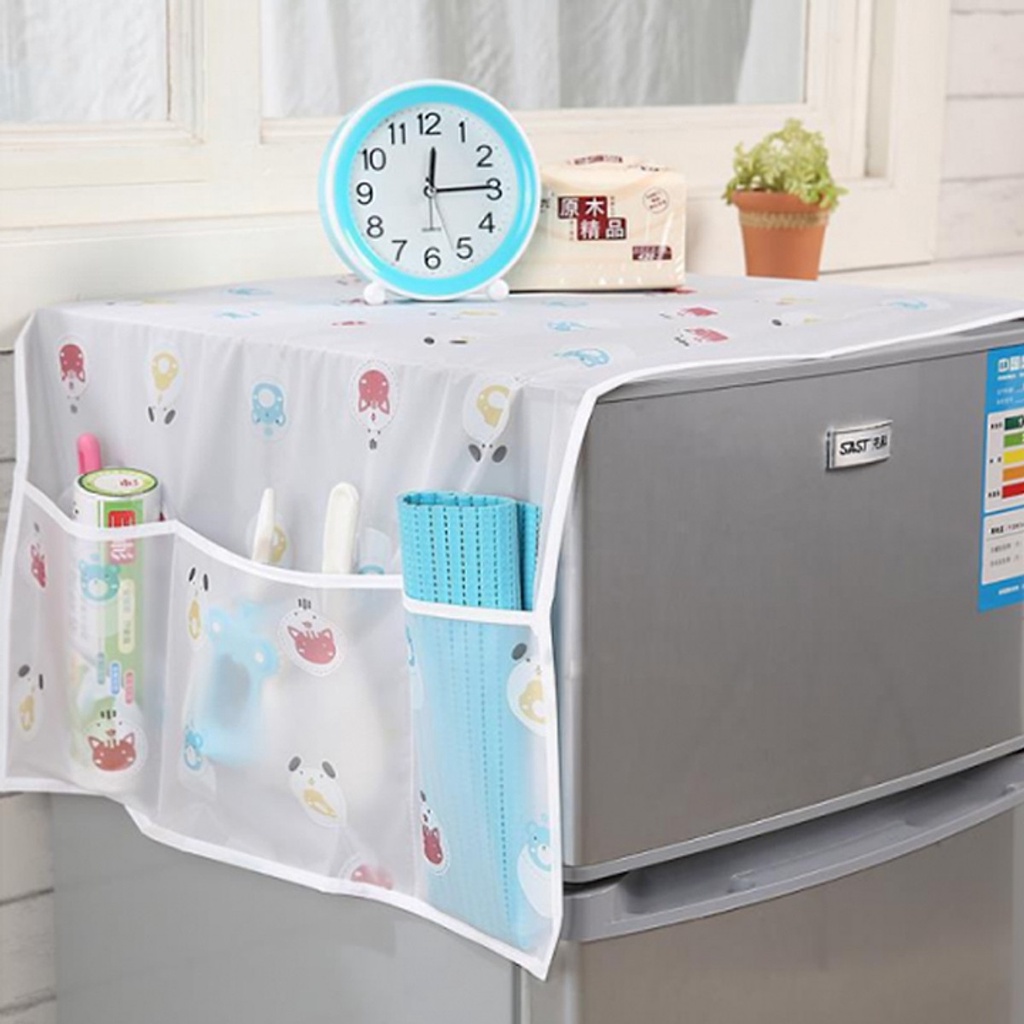 Tấm phủ tủ lạnh vải Dày cao cấp