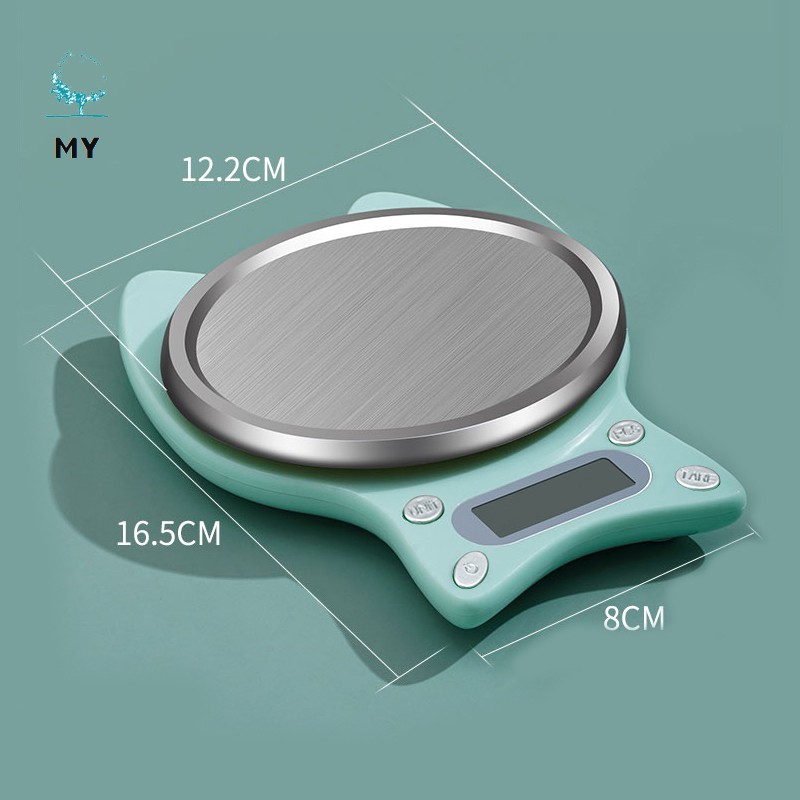 Electronic Digital Scale for Kitchen High Precision 0.1g/3kg Measuring LCD Display Baking Tool and Accessories