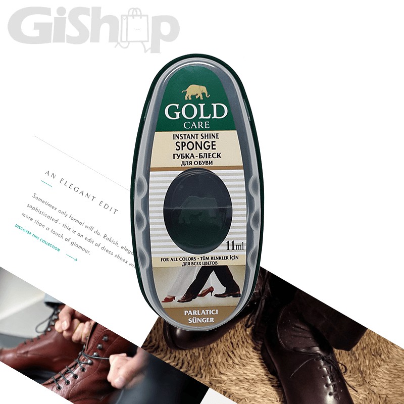 Xi mút đánh bóng da, giày GoldCare - GC4002