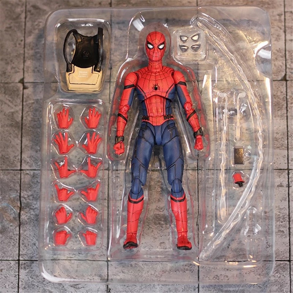 Mô hình Marvel SpiderMan SHF Spider Man Home Coming (F)