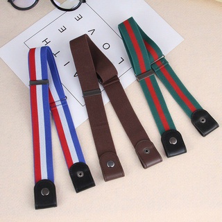 Thắt lưng nam nữ chun kẹp 2 bên không mặt Basic Ulzzang