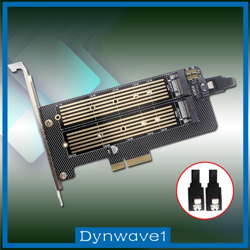 [DYNWAVE1] PCIe to M.2 NVME Adapter M.2 NVMe NGFF Converter for Desktop PC SSD 2280