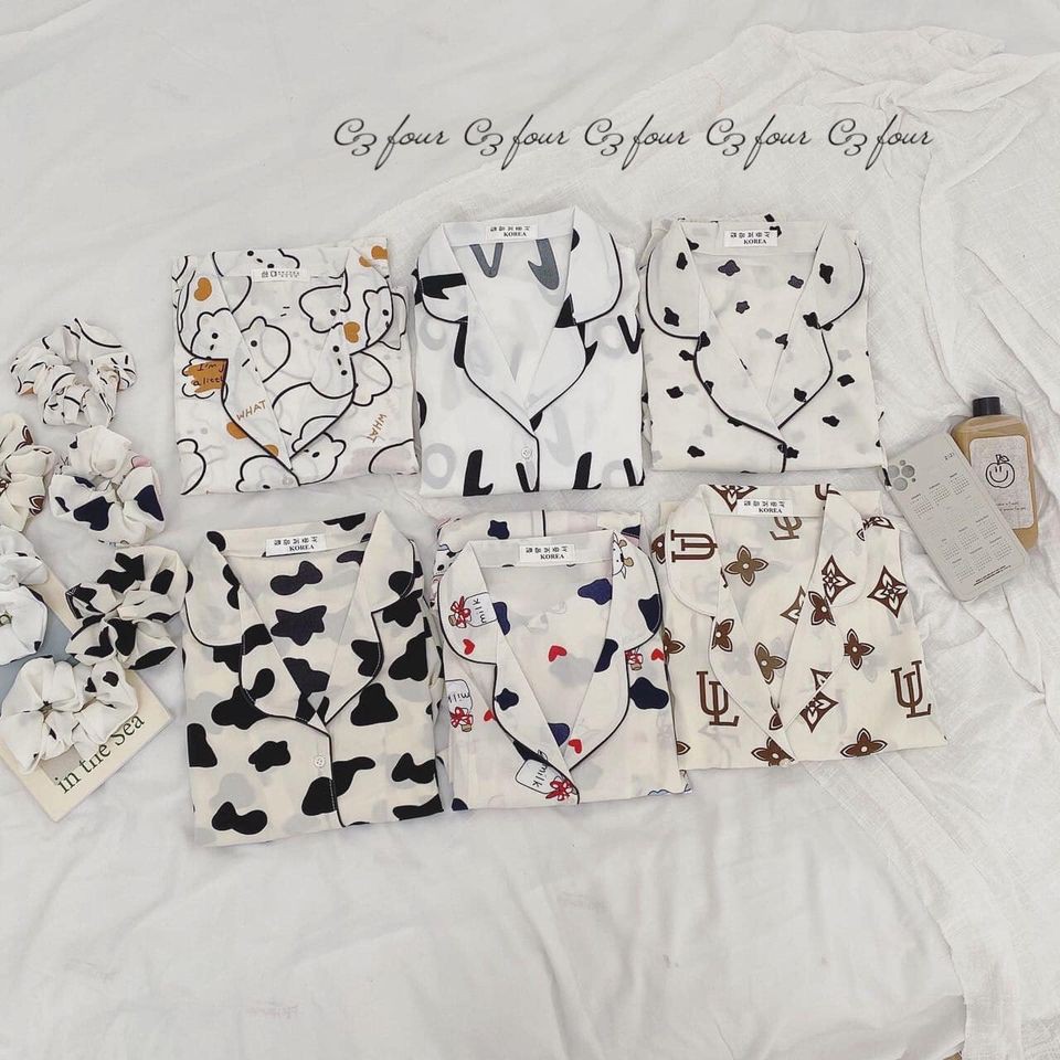 Đồ ngủ mango mặc nhà kèm cột tóc best xinh xắn [order] | BigBuy360 - bigbuy360.vn