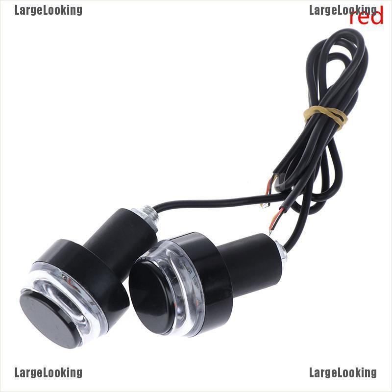 Set 2 Đèn Xi Nhan Led Gắn Tay Lái Xe Mô Tô