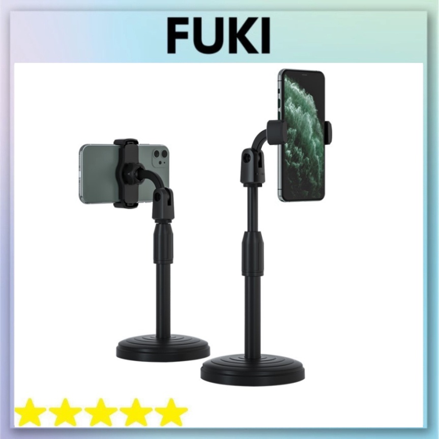 Giá đỡ điện thoại đa năng có chân đế tiện lợi gậy đỡ điện thoại livestream chụp ảnh FUKI