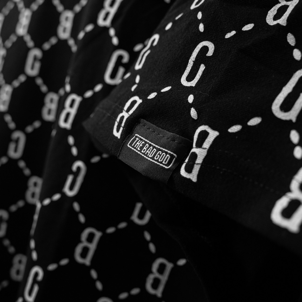 Áo thun tay lỡ The Bad God Monogram tee