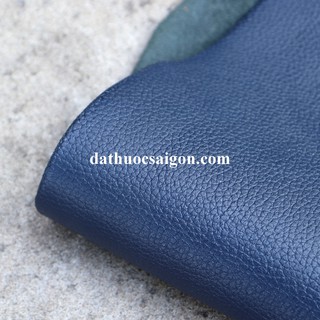 10 Pia Da Mill Xanh Navy - Mua Da Bò Làm Ví