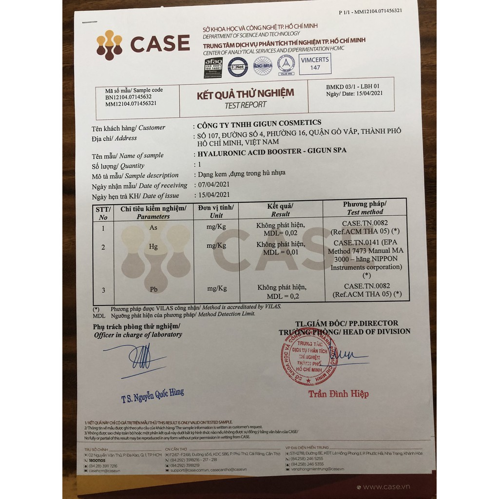 KEM DƯỠNG DA MẶT GIGUN SPA