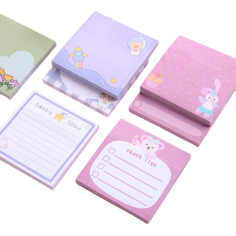 [Bán Sỉ] Giấy Dán Ghi Chú Họa Tiết Hổ Hoạt Hình Sáng Tạo Dễ Thương Cho Học Sinh / Văn Phòng Bán Sỉ