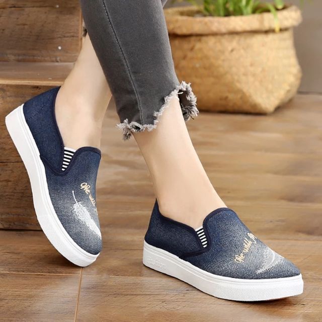 Giày lười nữ new 2018