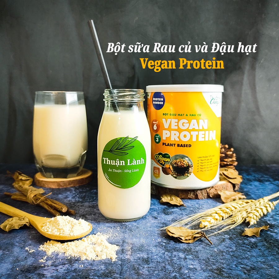 Vegan Protein - Bột rau củ đậu hạt - Thuận Lành