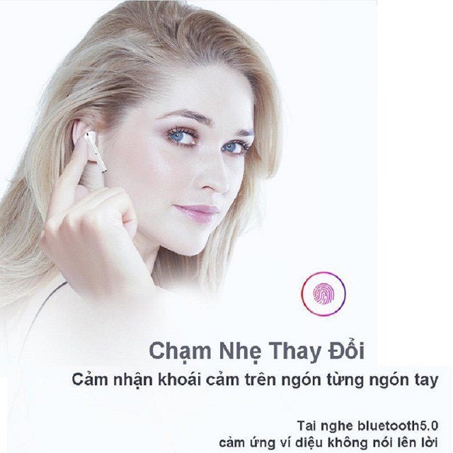 Tai Nghe Bluetooth i12 TWS Cảm Biến Vân Tay Cực Nhậy | BigBuy360 - bigbuy360.vn