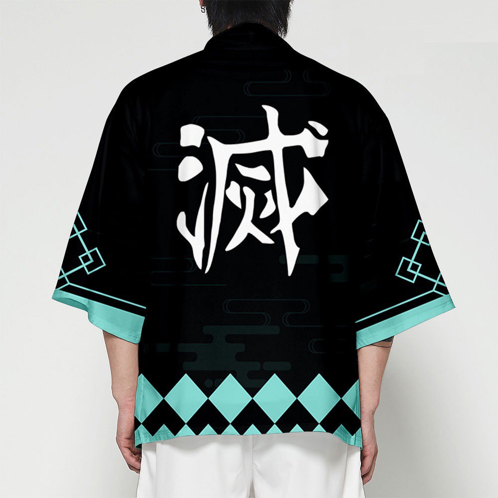 Demon Slayer Kimetsu no Yaiba 3D Printing Japanese Anime Kimono Haori Yukata Cosplay Women/Men Summer Casual Cool Streetwear