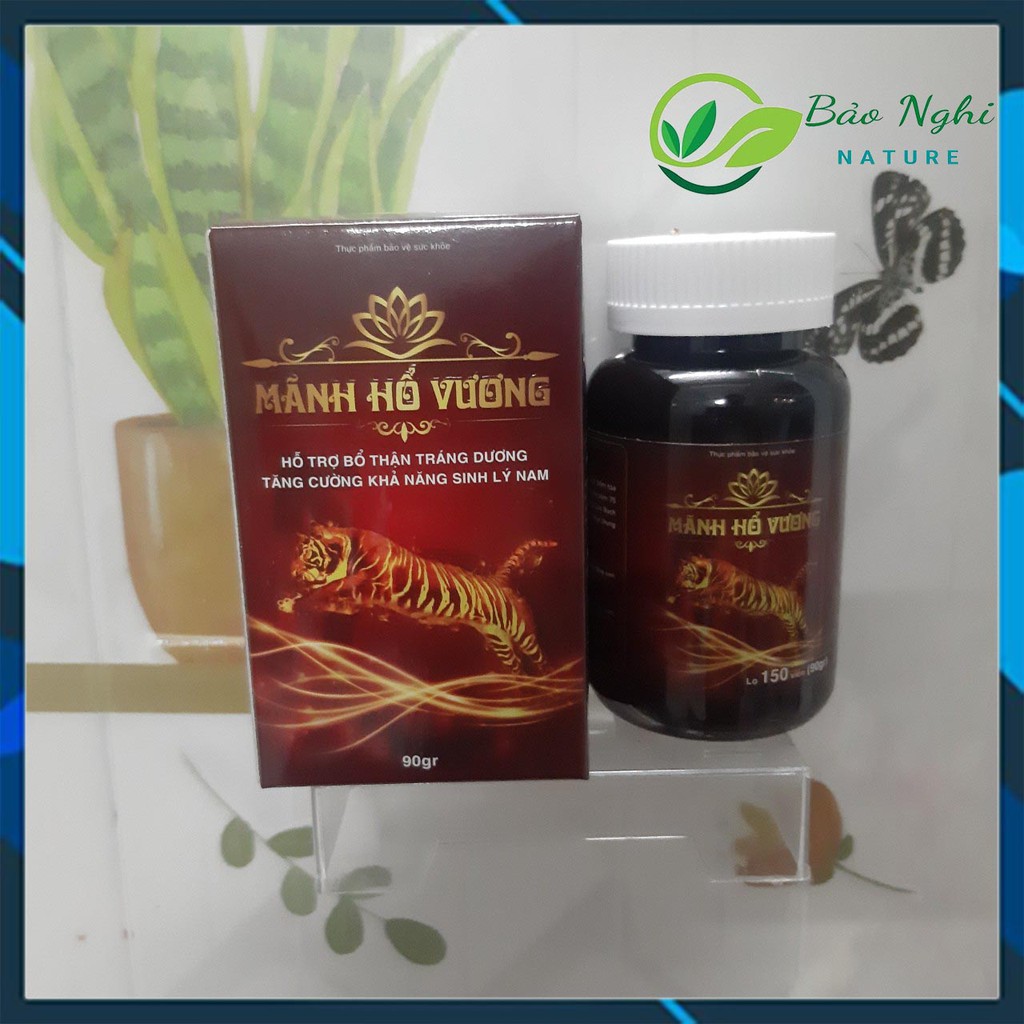 VIÊN SINH LÝ MÃNH HỔ VƯƠNG - Tăng Phong Độ Làm Chủ Cuộc Yêu Đam Mê Hừng Hực Như Mãnh Thú - CHÍNH HÃNG HỘP 150V [CHE TÊN] | BigBuy360 - bigbuy360.vn