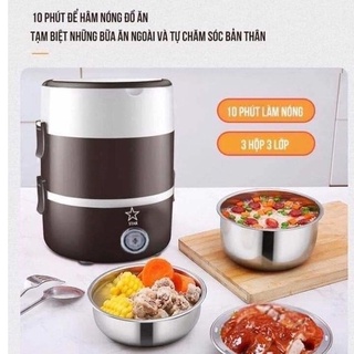 Hộp Cơm Cắm Điện 3 Tầng Start - Cặp Lồng Giữ Nhiệt