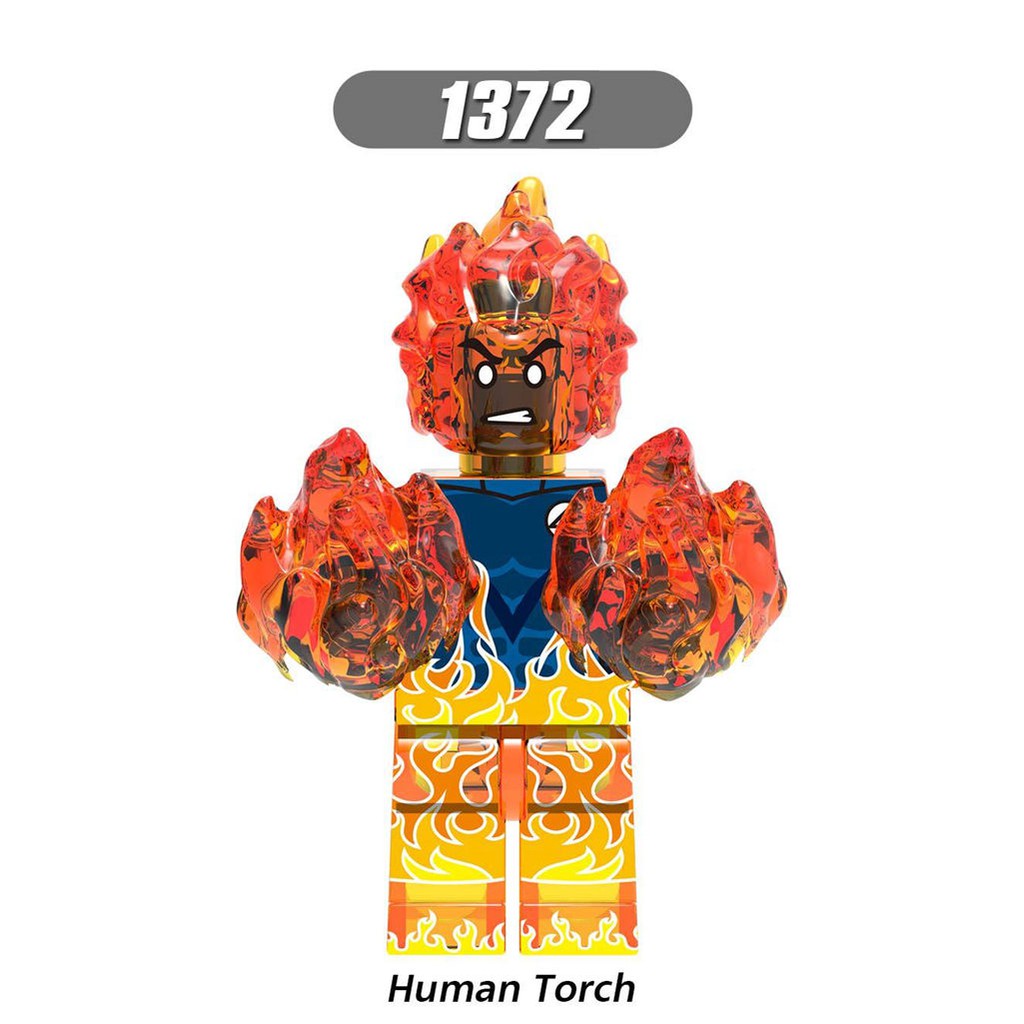 Mô hình siêu anh hùng Loki/Doctor Doom/Fantastic Four X0271 tương thích với play