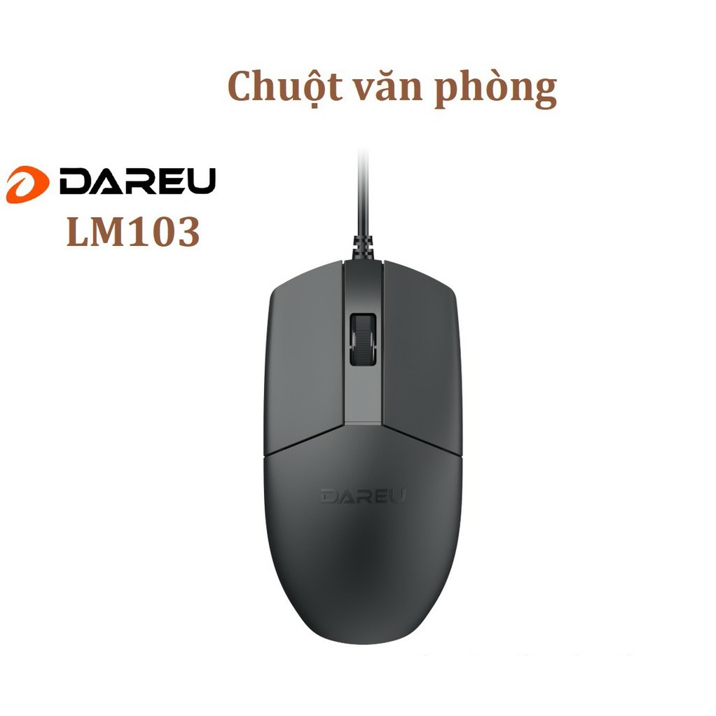 Chuột máy tính có dây DAREU LM103 Chính Hãng