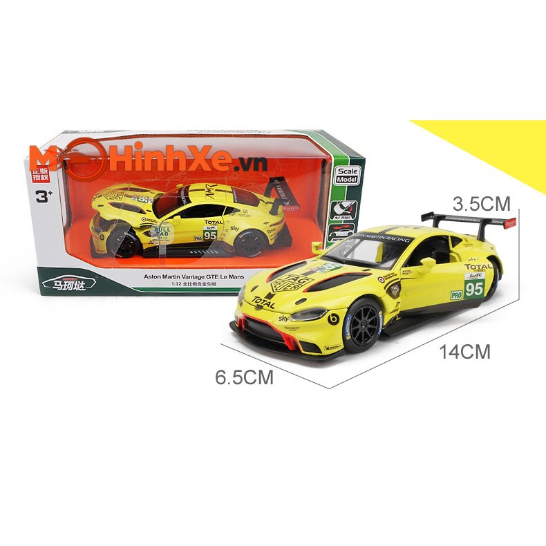 MÔ HÌNH XE ASTON MARTIN VANTAGE GTE LE MANS 1:32 UNI-FORTUNE