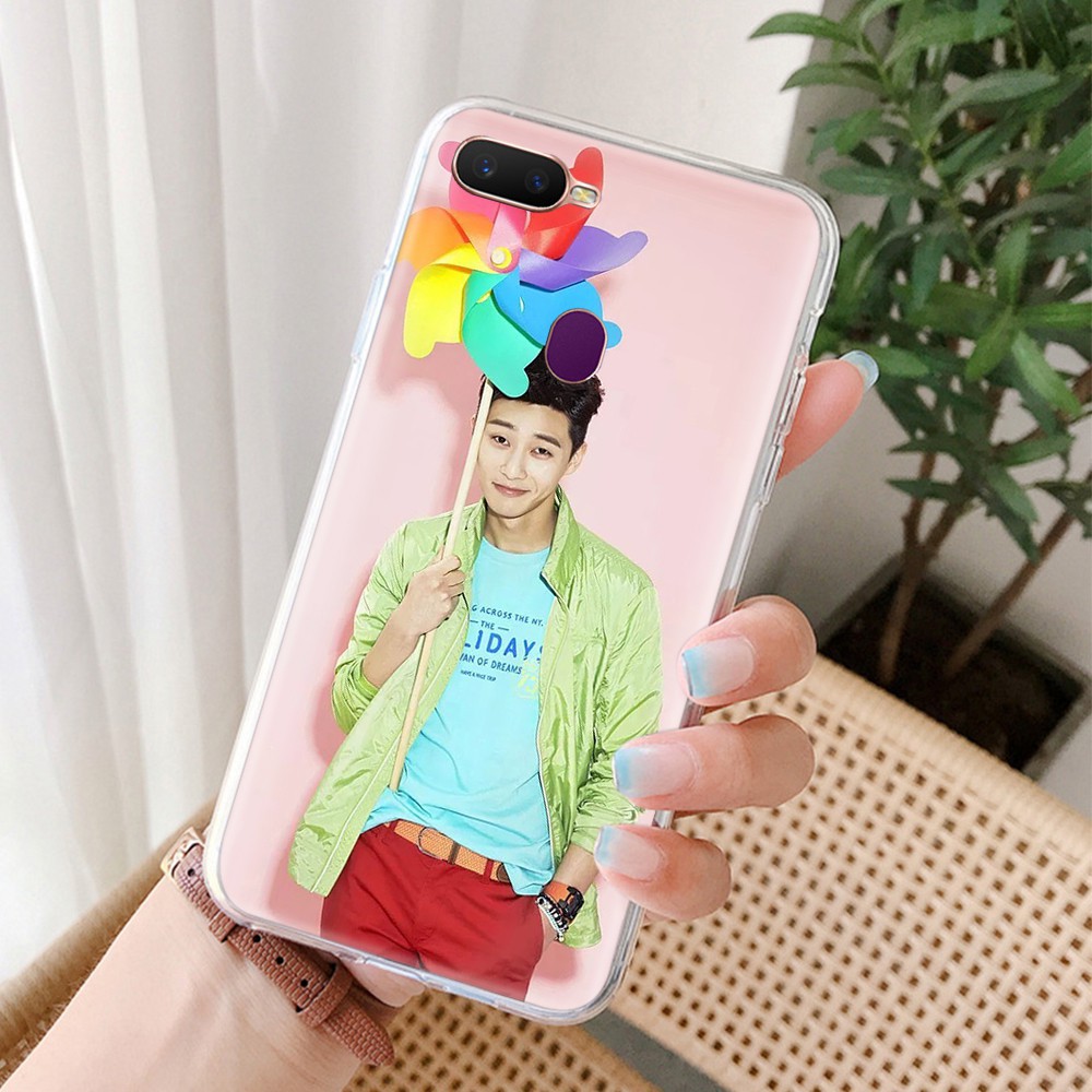 Ốp Lưng Tpu Mềm Trong Suốt Cho Realme 3 3i 5 5i 5s 6 6i 6s X2 Xt Pro Yu202 Park Seoul Joon