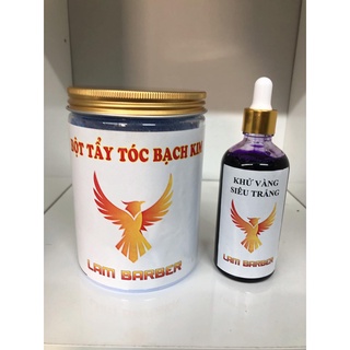 Bột tẩy tóc Lambarber - tẩy 1 lần lên tone 9-10