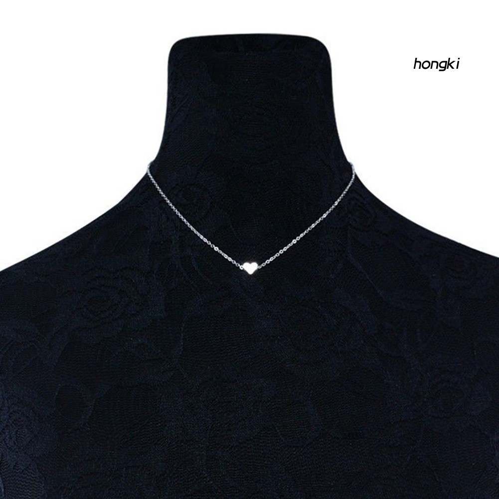 Dây Chuyền Mặt Trái Tim Nhỏ Thời Trang Cho Nữ