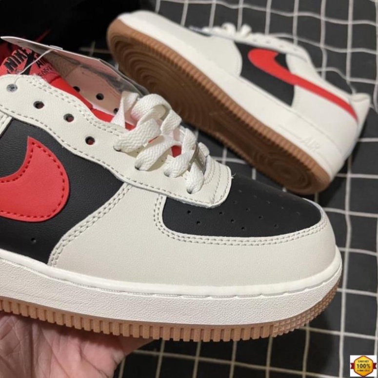 [Full box] giày AF1 Gucci trắng đen đỏ  mới 11