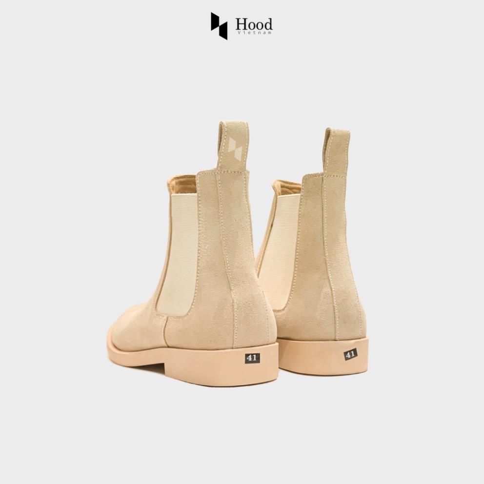 Giày Chelsea Boot màu Tan - Giúp tăng chiều cao 7 cm, Da lộn xịn xò - Bảo hành 12 tháng //thehood .