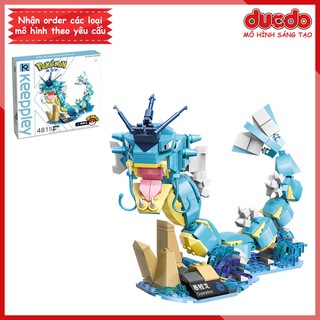Keeppley B0110 Lắp ghép Pokemon Gyarados - Đồ chơi Xếp hình Mô hình Pikachu