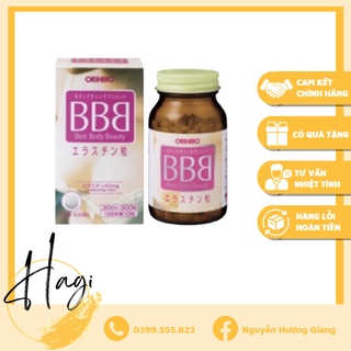 Viên uống nở ngực BBB Orihiro Nhật Bản