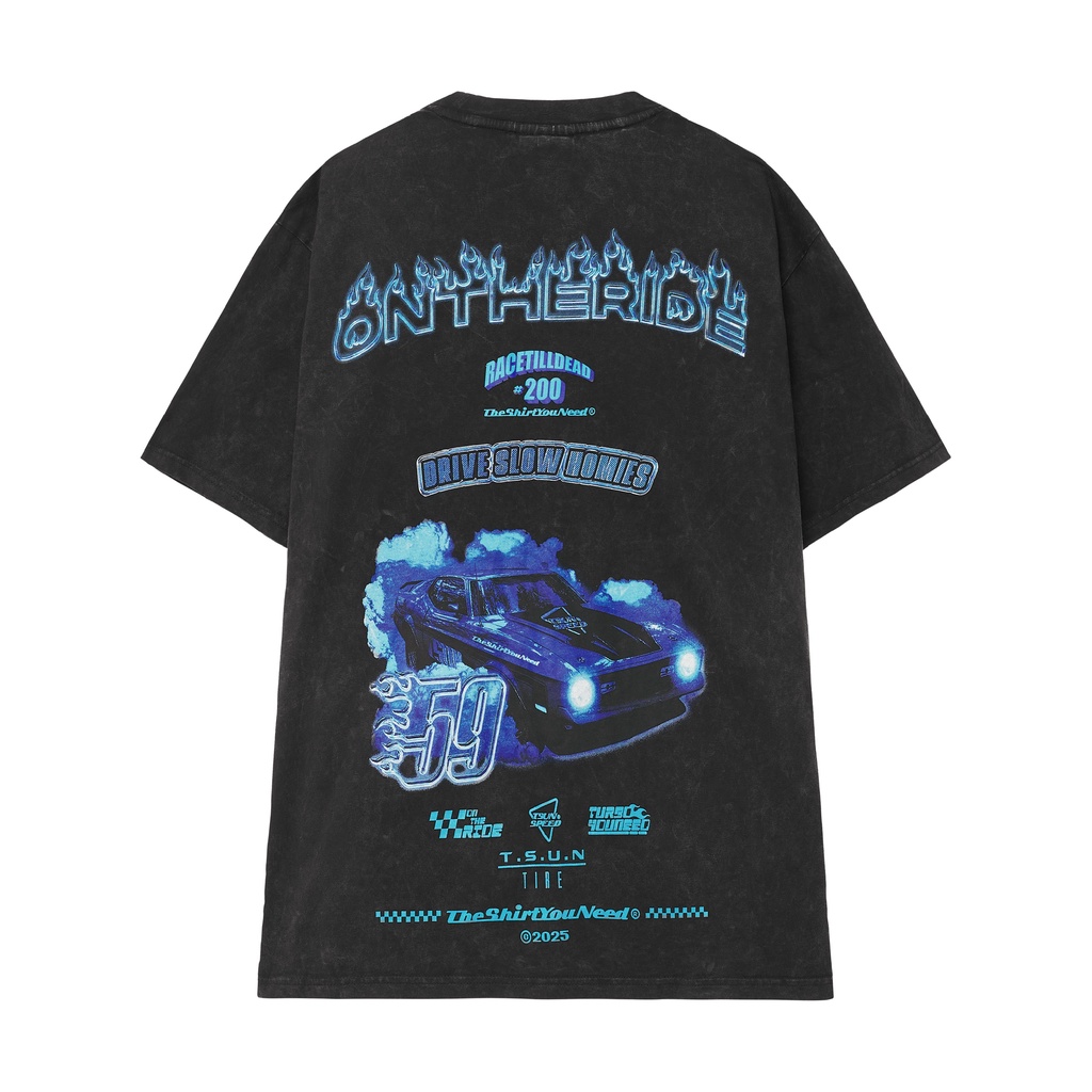 Áo thun TSUN On The Ride - Wash - Unisex