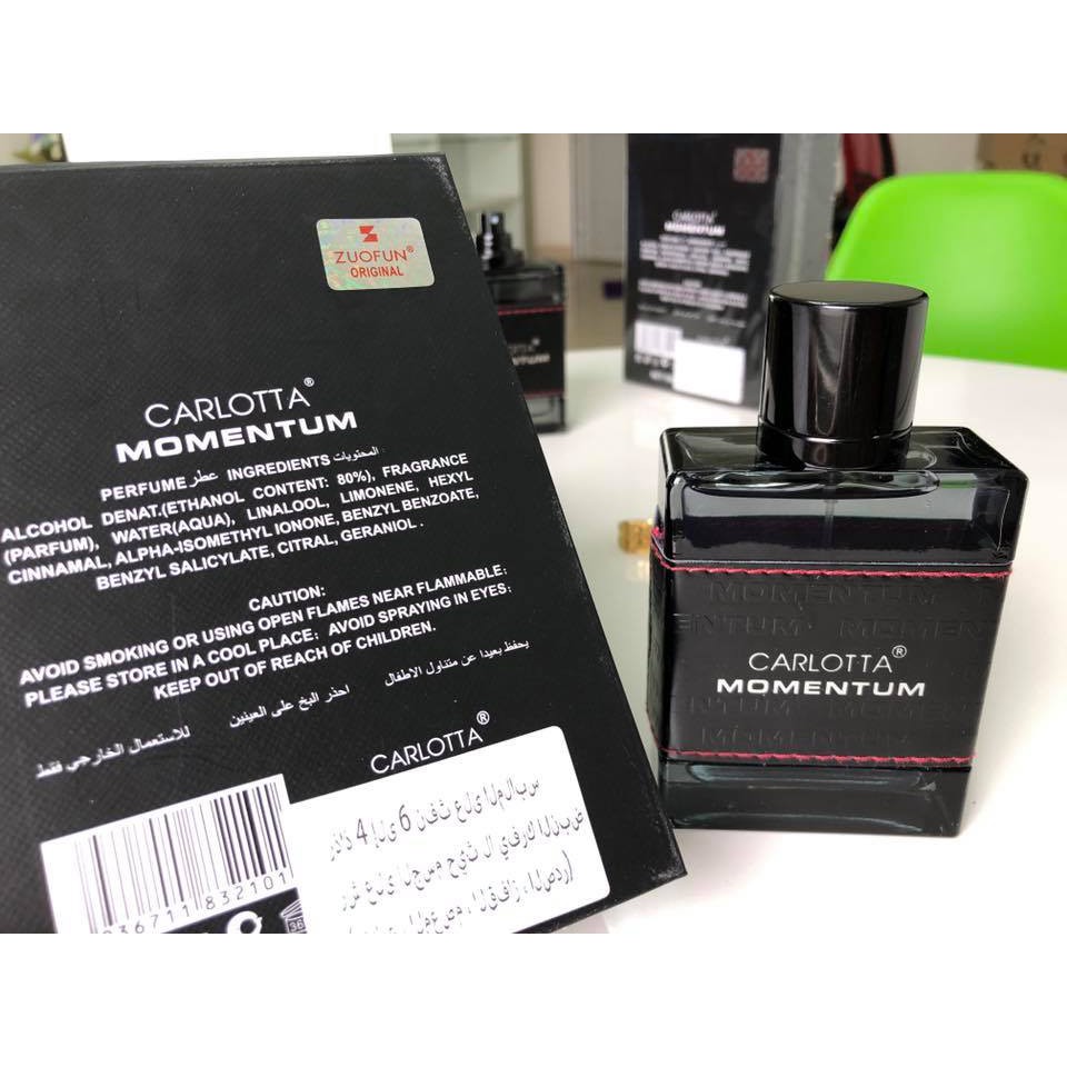 NƯỚC HOA CARLOTTA MOMENTUM 100ml HƯƠNG THƠM SANG TRỌNG ❤️ FREESHIP ❤️