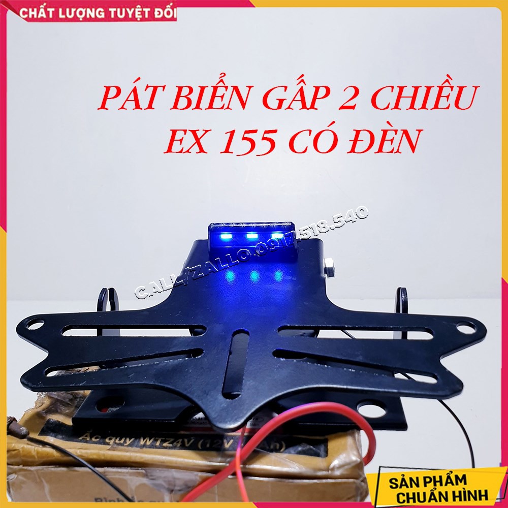 Pát Biển Số Gập Ex 155 ( Exciter 155 )