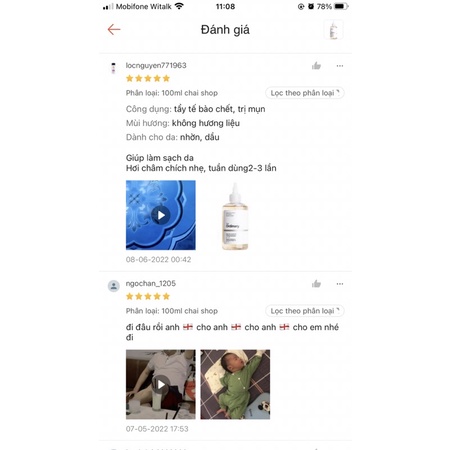 Ordinary 7% Glycolic Acid Toning Solution AHA giảm mụn tẩy tế bào chết trắng mịn da