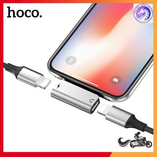 Jack chuyển đổi đầu Lightning  sang jack 3.5 và lightning  hoco ls24