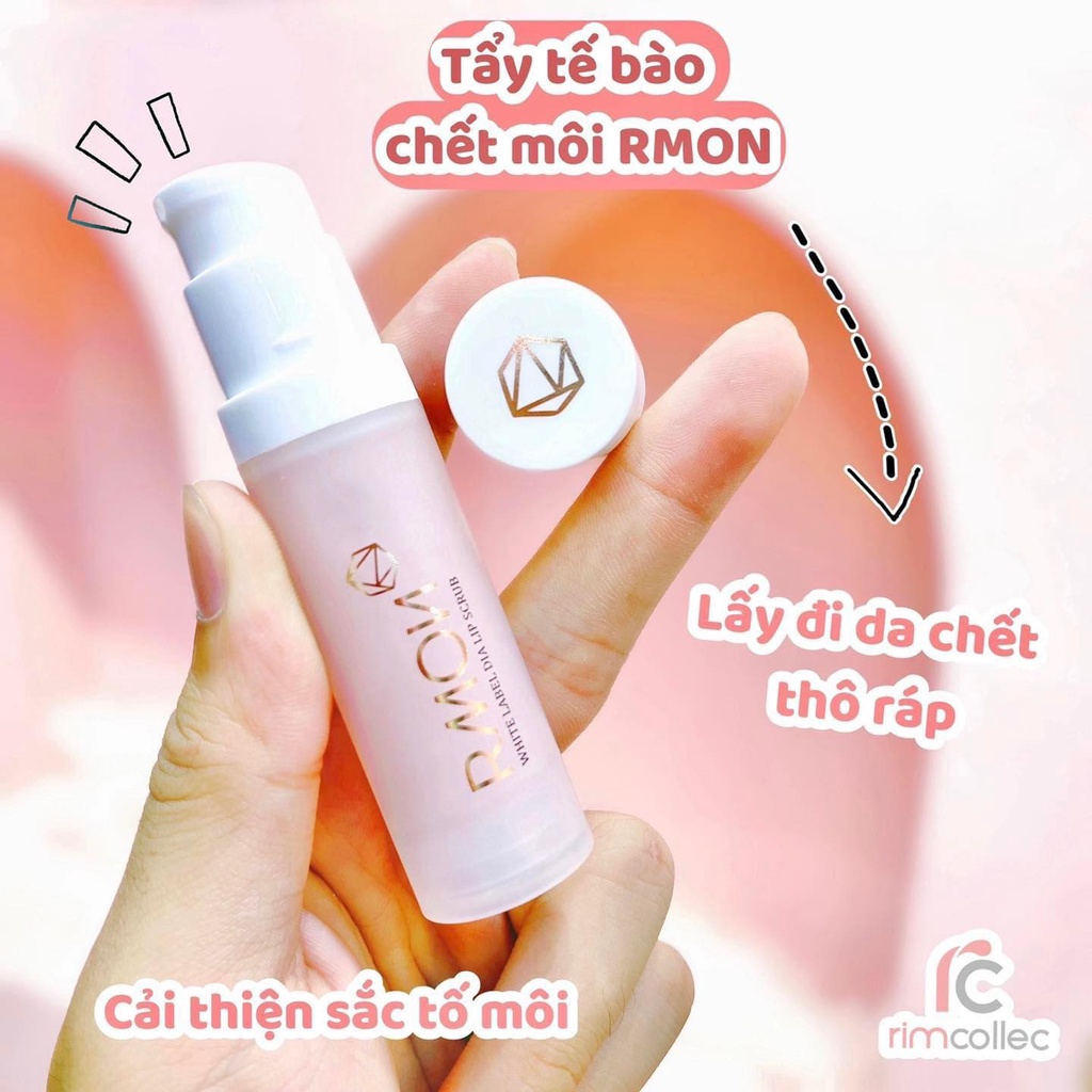 Set Tẩy Da Chết Môi Và Ủ Môi Rmon White Label Dia Lip Scrub & Lip Balm Của Hàn Quốc