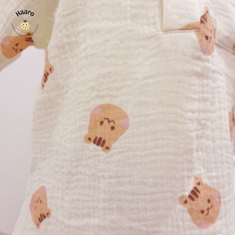 (Hàng thiết kế) Quần áo thời trang cho bé trai Roy shirt / Titus shorts_Haaro babies