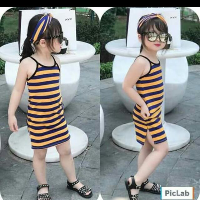 Đầm body bé gái