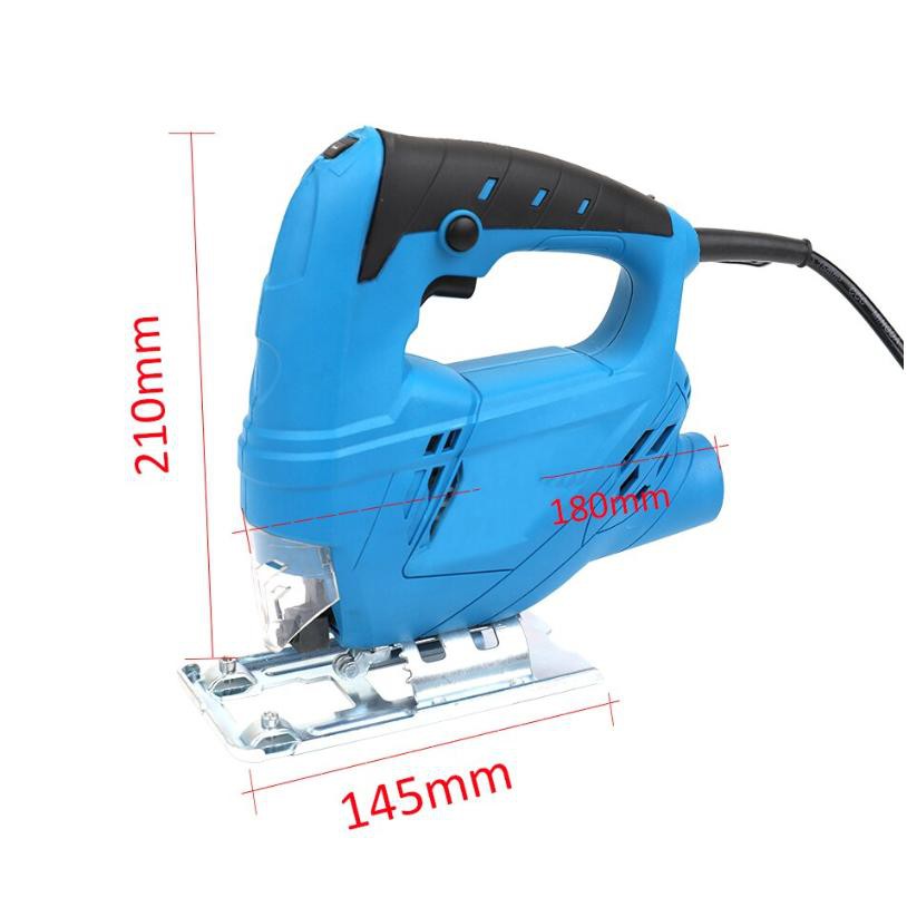 Máy cưa xẻ gỗ - Các tính năng: điều chỉnh chiều cao và góc đo laser JIG SAW + tặng thêm 2 lưỡi