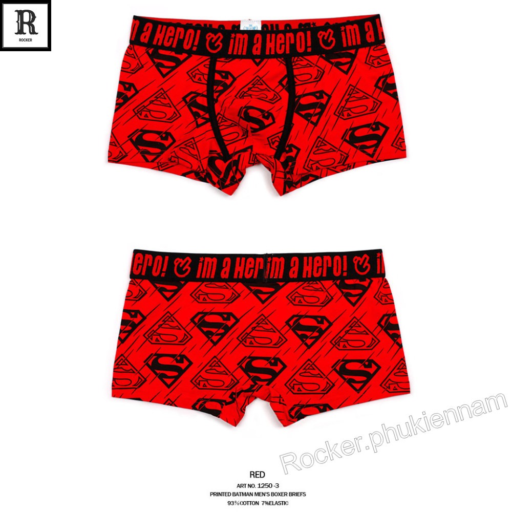 [Combo] SET 4 Quần Lót Nam Cao Cấp - Quần sịp Boxer Họa Tiết S003.1