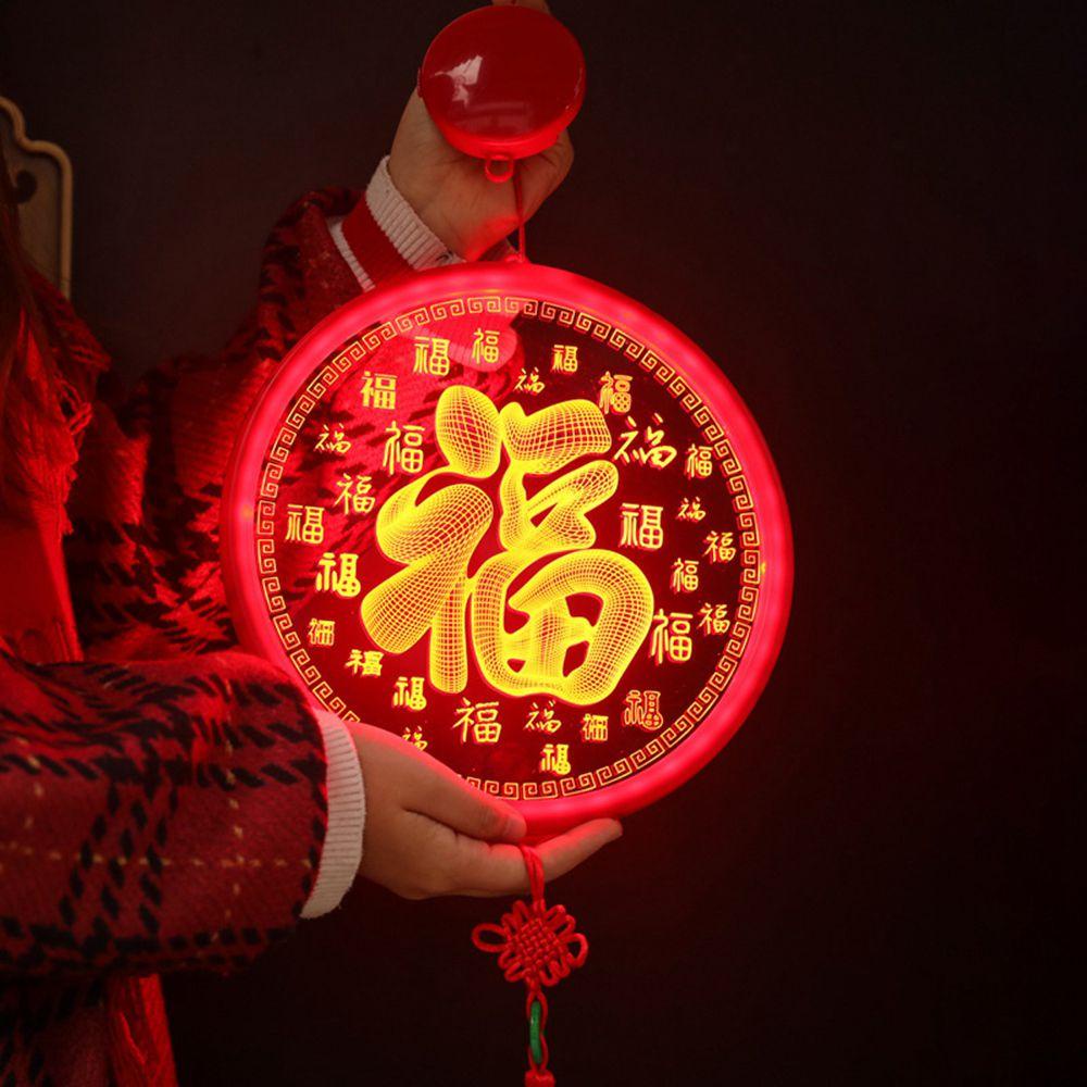 Đèn Lồng Treo Cửa Kính Trang Trí Năm Mới Phong Cách Trung Hoa