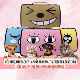 Túi vận chuyển icon mặt cảm xúc cực xinh cho Pet đầy sinh động-bắt mắt-chất lượng-hàng loại 1