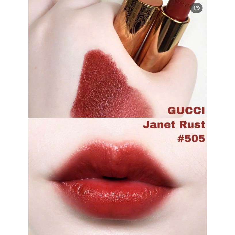 gucci lipstick janet rust