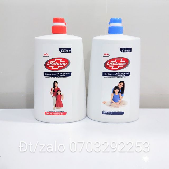 sữa tắm lifebuoy 1.1kg các loại